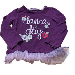 GYMBOREE 3 t long sleeve girls dance shirt good condition